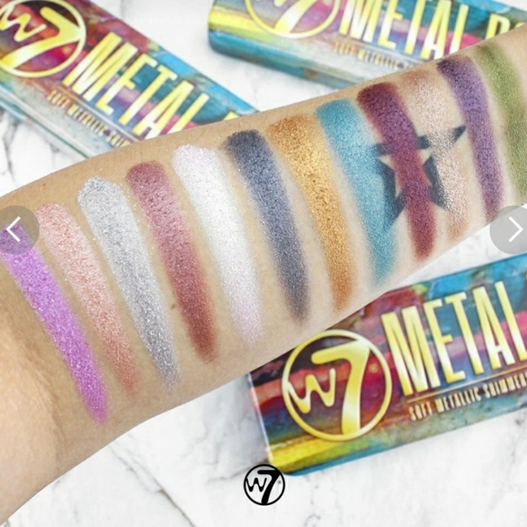 W7 Metal Pop Soft Metallic Shimmers - Picture 3 of 4